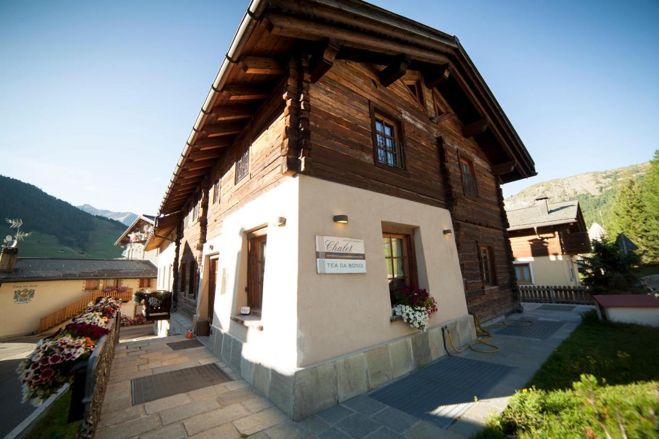 Chalet Tea Da Bondi Livigno Buitenkant foto