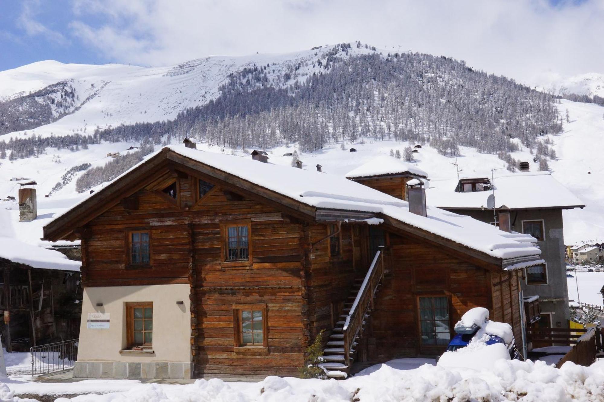 Chalet Tea Da Bondi Livigno Buitenkant foto
