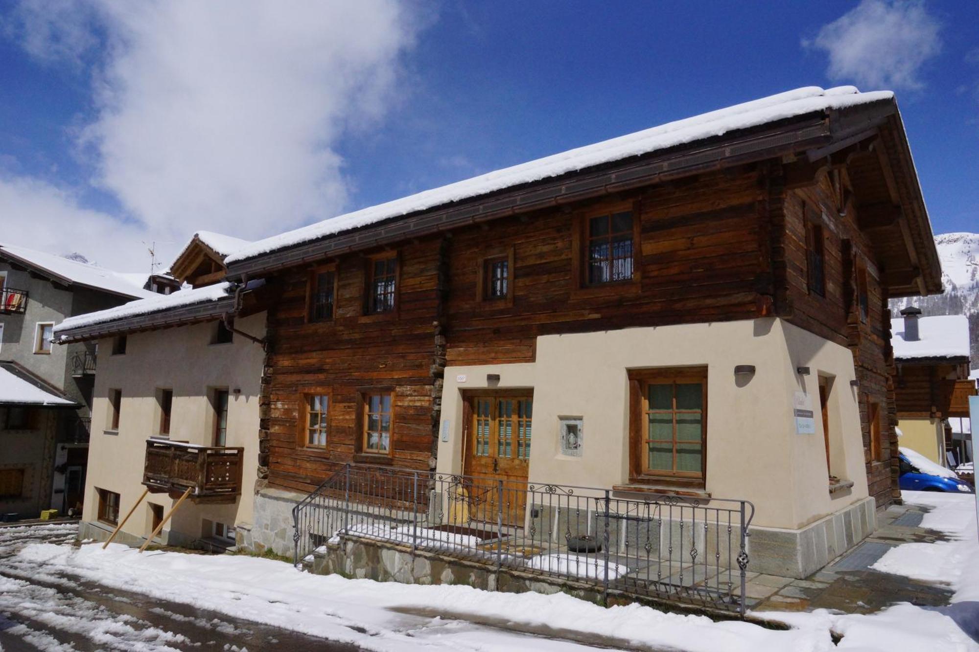 Chalet Tea Da Bondi Livigno Buitenkant foto